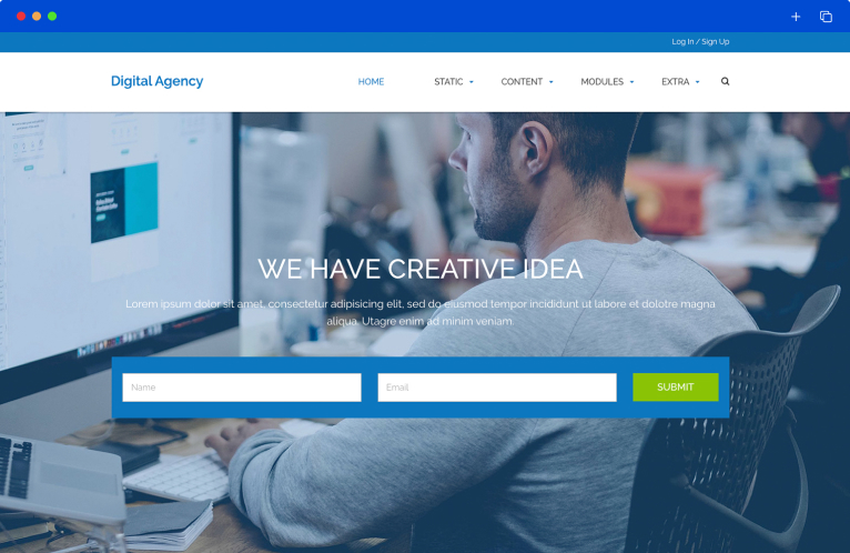 CMS Website Templates